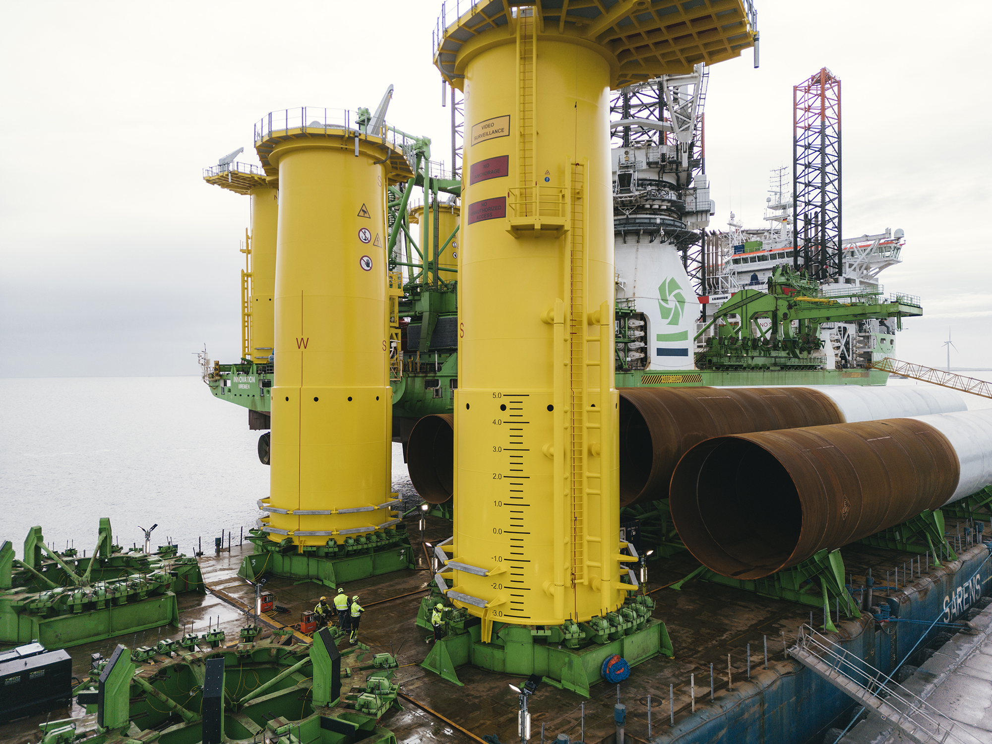 Offshore Foundation Installation Vesterhav DJI 0251 Web