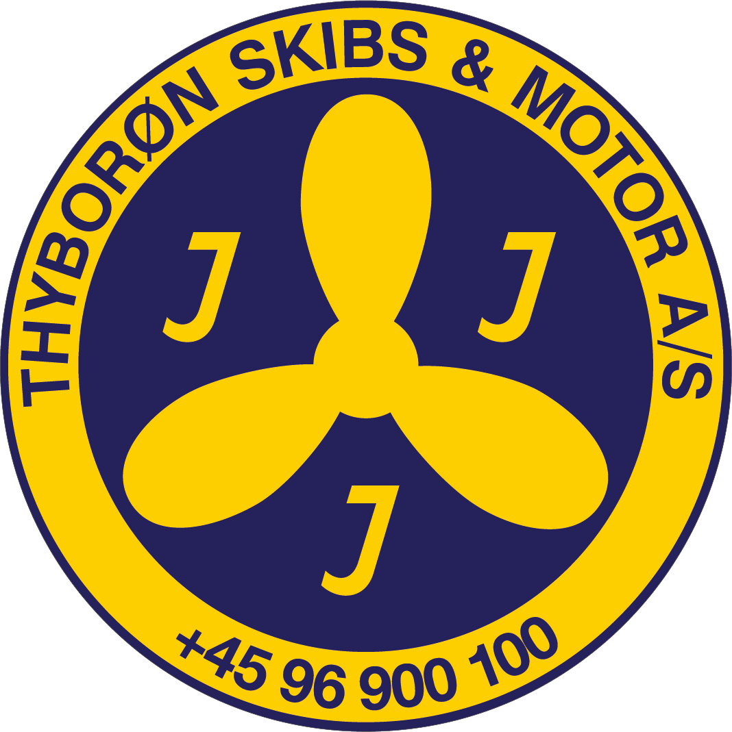 154 Logo FARVE JJJ Thyborønskibs Motor